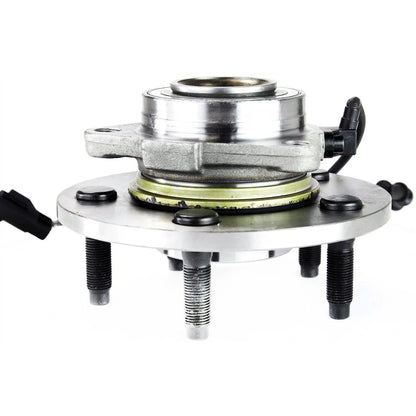 Front Hubs with Bearing & Sensor 5 Lug for 2002-2006 Dodge Ram 1500 LH RH