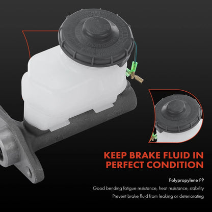 Brake Master Cylinder & Reservoir with Sensor for Honda CR-V 1999-2001