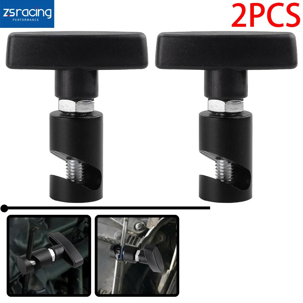 2X Hood Lift Support Clamps for Universal Vehicle Applications