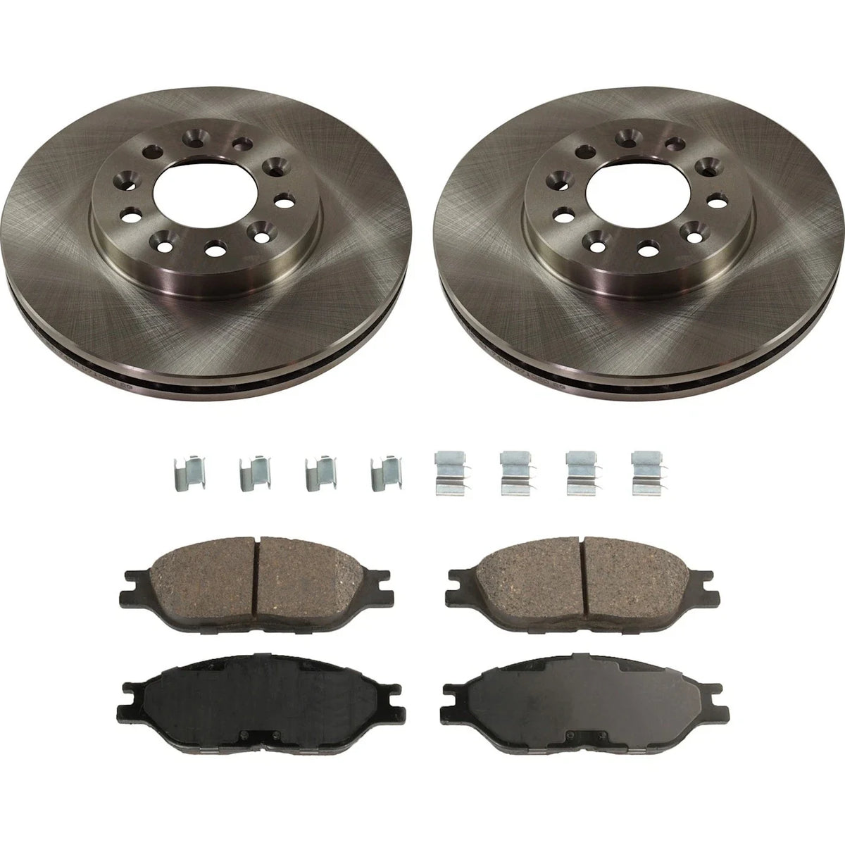 Front Brake Disc Rotors and Pads Kit for Ford Windstar (1999–2003)