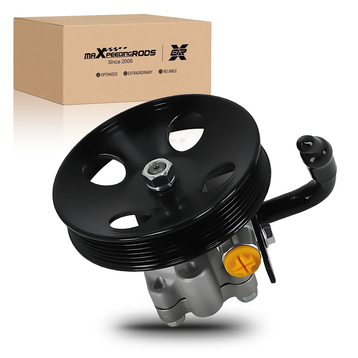 Power Steering Pump for Hyundai Santa Fe (2001-2006) w/ Pulley