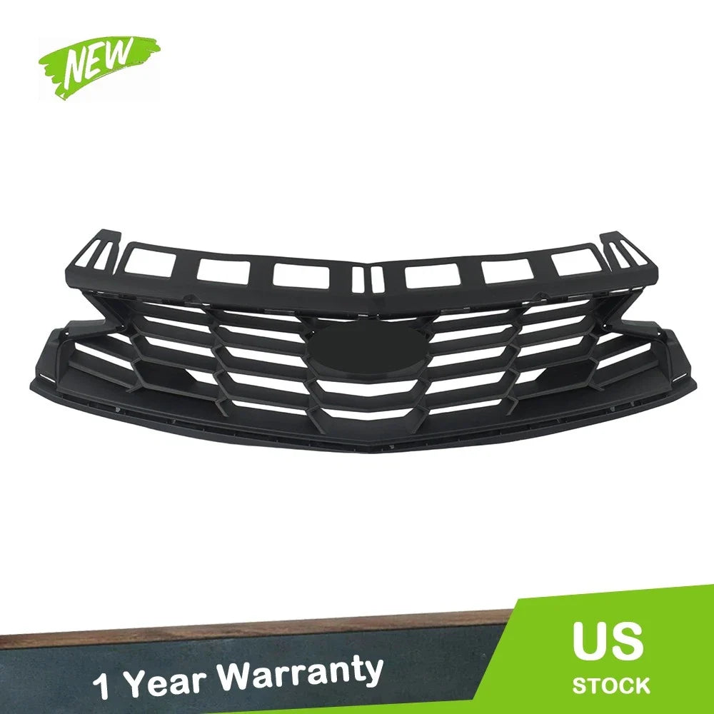 Front Upper Bumper Grille for Chevrolet Camaro (2019–2024) Black Plastic