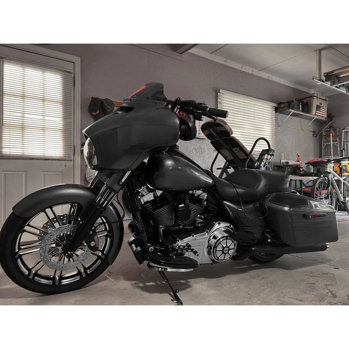 Wrap Front Fender 21" for Harley Davidson Touring Electra Glide 2009-2023