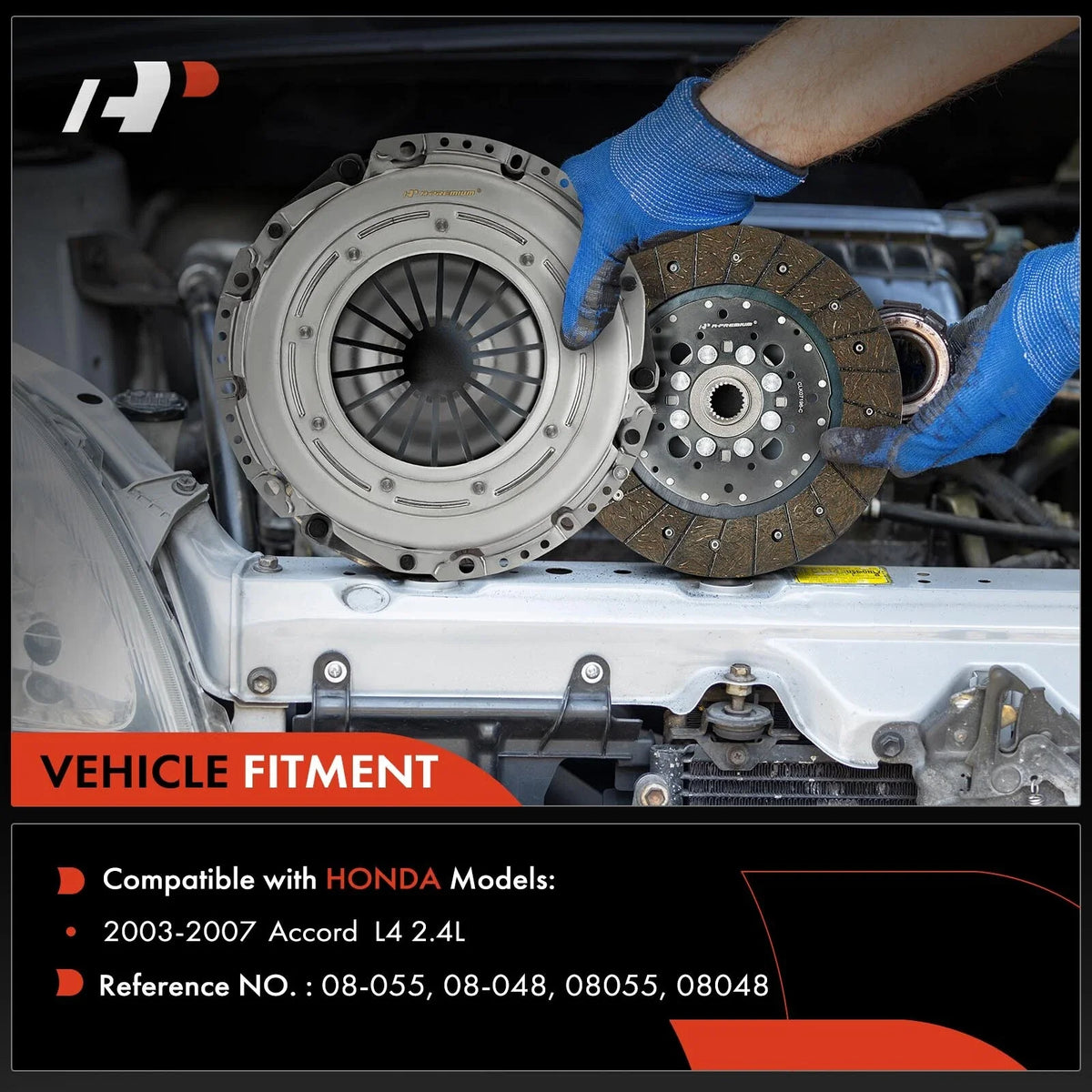 Clutch Kit with Release Bearing for Fit 1.5L (2009–2019)