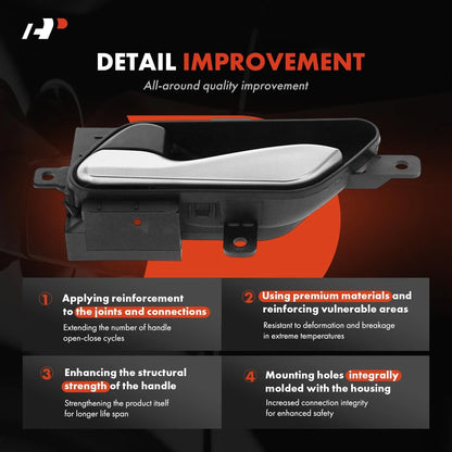 Left Exterior Door Handle for Sentra, Altima (2019–2023)