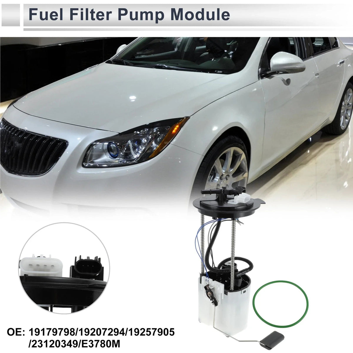 Fuel Pump Assembly for Buick Lucerne (2009–2011) V6 3.9L No. 23120349