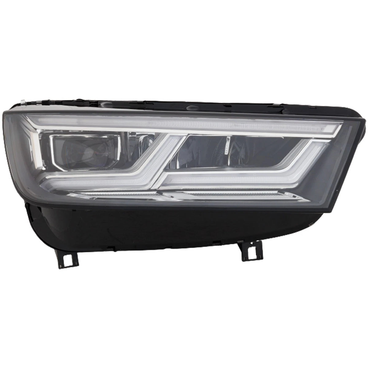 LED Headlight for Audi Q5 (2018–2020) - Passenger Side, Includes Bulb