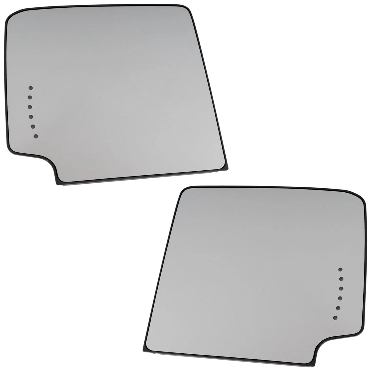 Set of 2 Heated Mirror Glasses for Driver & Passenger Side
