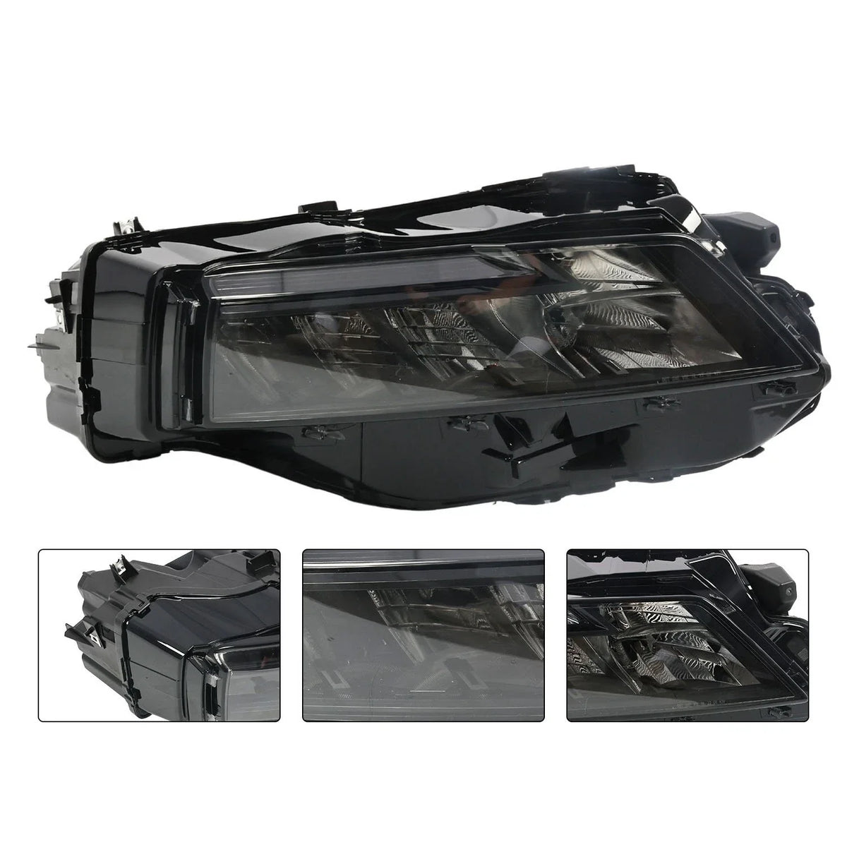 2021-2023 Nissan Rogue S Passenger Side LED Headlight with Black Trim