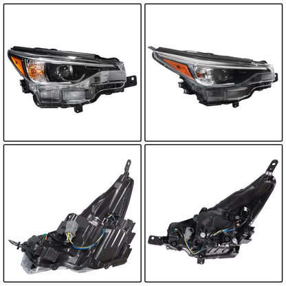 Headlight Assembly RH LED Black Housing for Subaru Impreza Crosstrek (2024–2025)
