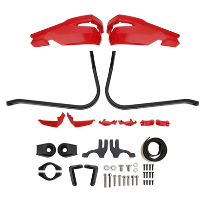 Red Handguard Protector for 2024–2025 Scrambler 400 X