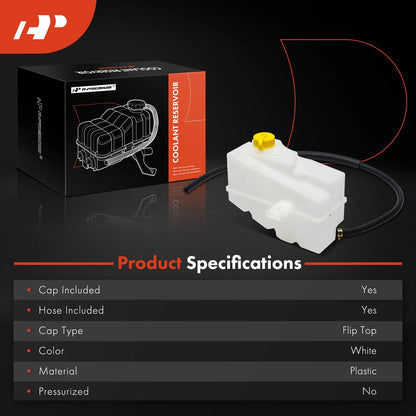 Engine Coolant Reservoir & Cap (2008-2013) for Nissan Rogue