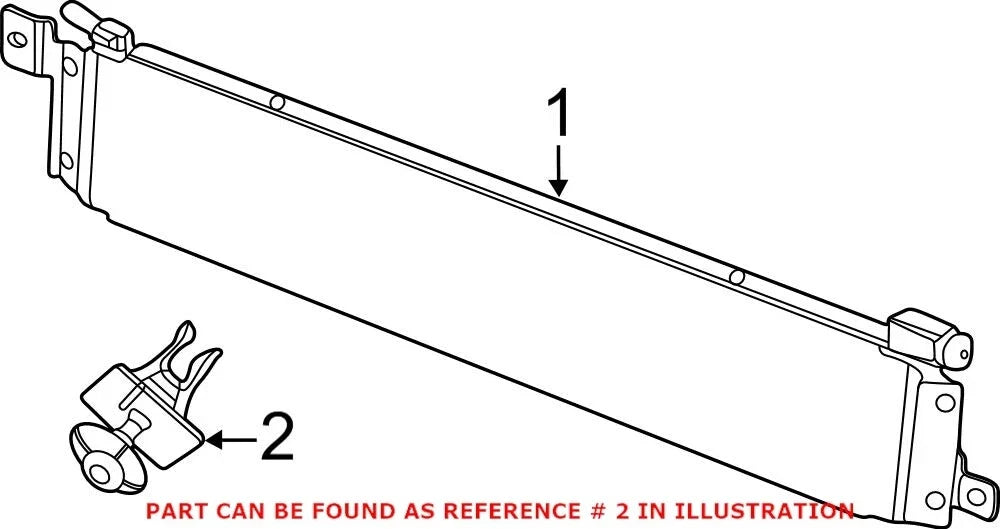 Power Steering Cooler Bracket for Dodge (68084182AA)