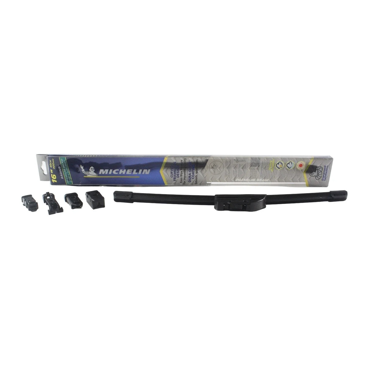 Set of 2 Michelin Radius Beam 16" Wiper Blades for GMC G3500 (1979–1992)