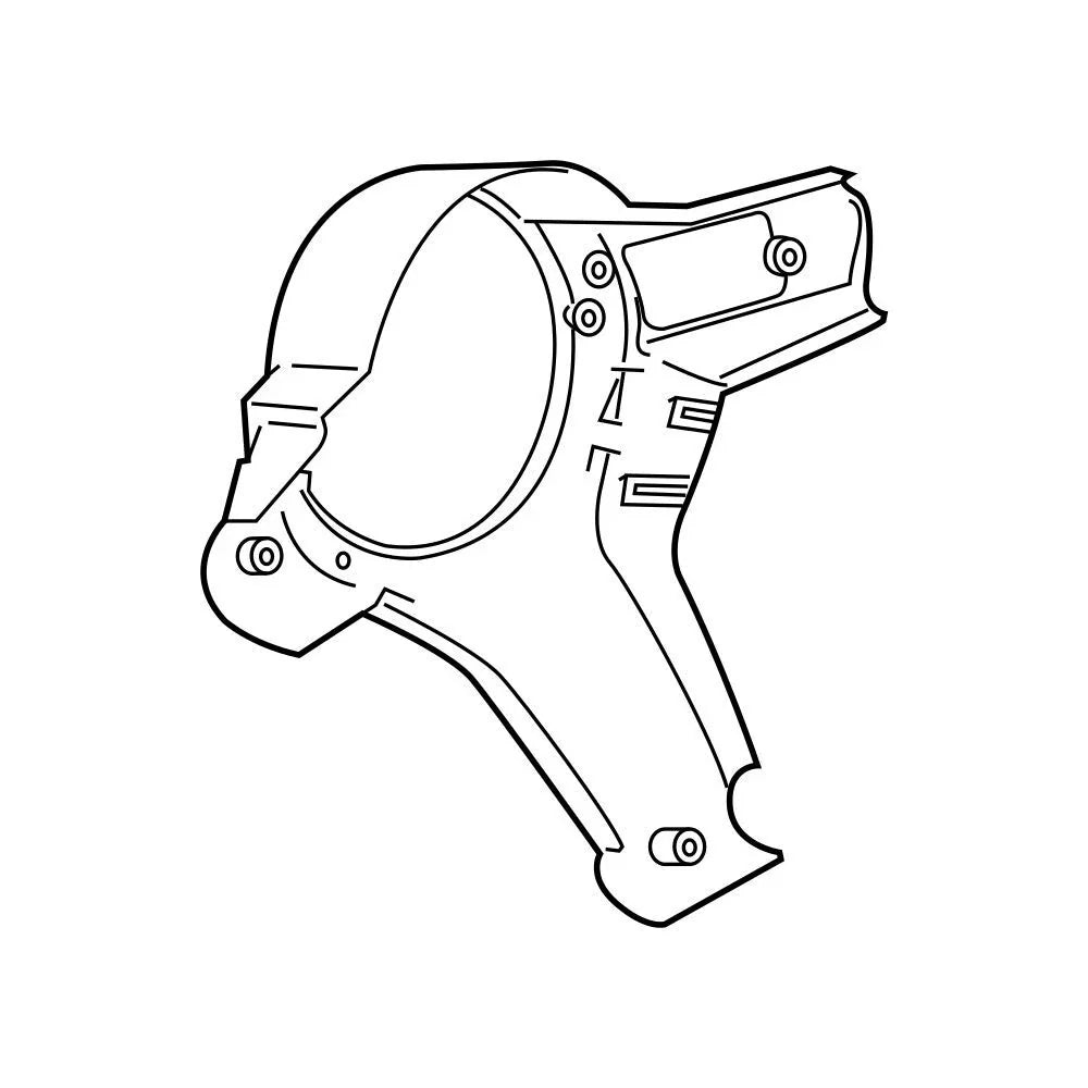 Steering Wheel Back Cover for BMW 535i M5 (2015–2016)