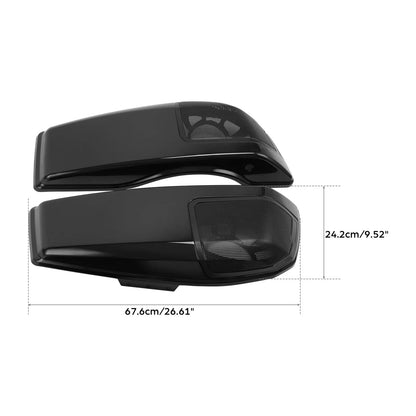 6x9" Saddlebag Speaker Lids for Harley CVO Street Road Glide (2023–2025)