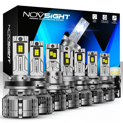6-Pack LED Headlight Bulbs H4 H7 H11 H13 9005 9006 60000LM 6500K