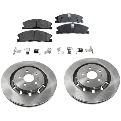 Disc Brake Rotor and Pad Kit for Ford Explorer, Flex (2013–2016)