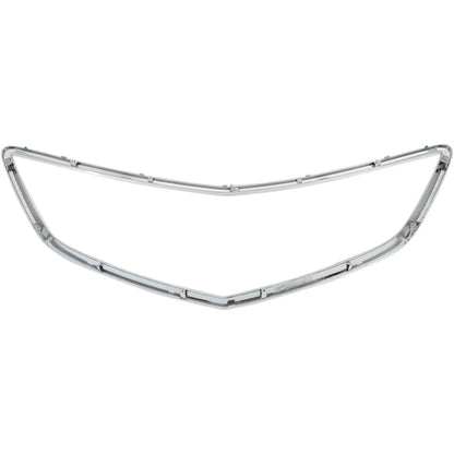 Grille Assembly Kit for Acura TLX (2015–2017) - Paintable Plastic, Trim
