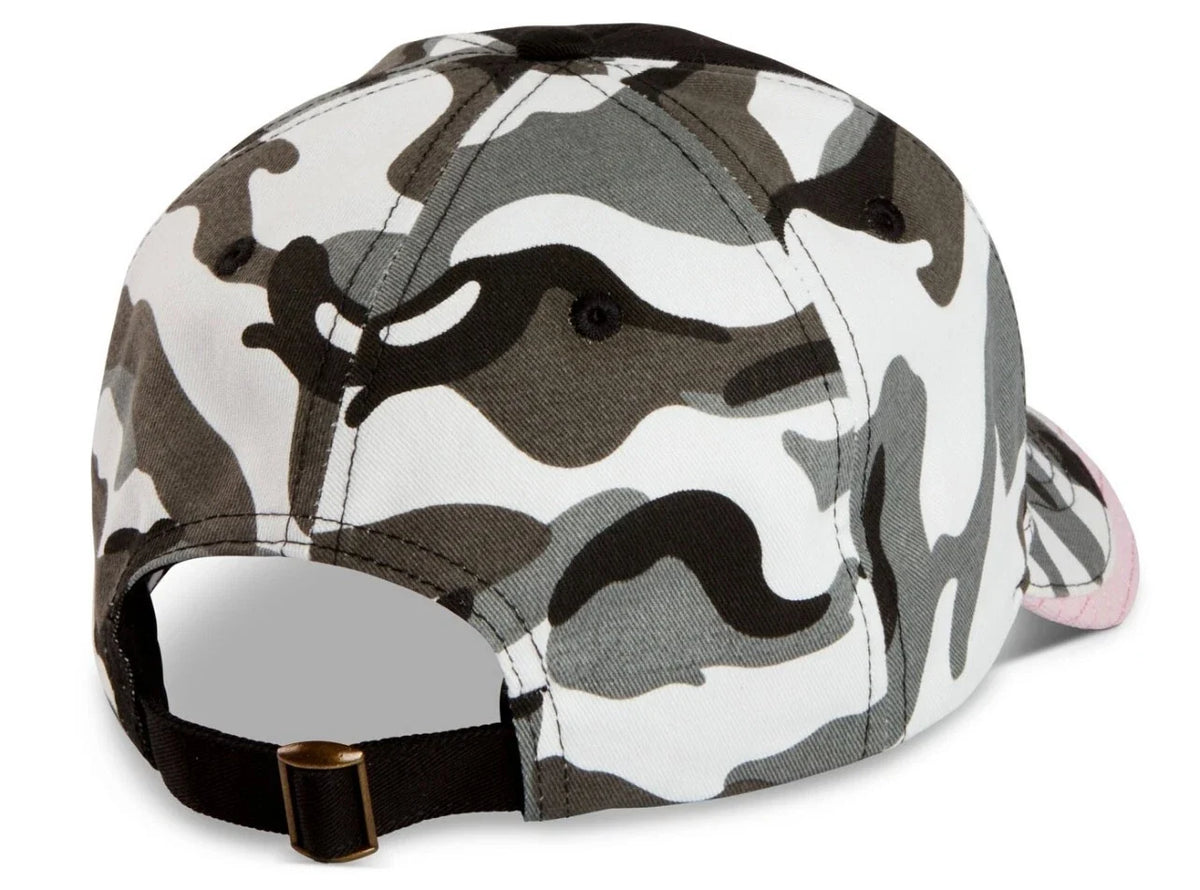 Adjustable Pink Camo Trucker Hat for Peterbilt