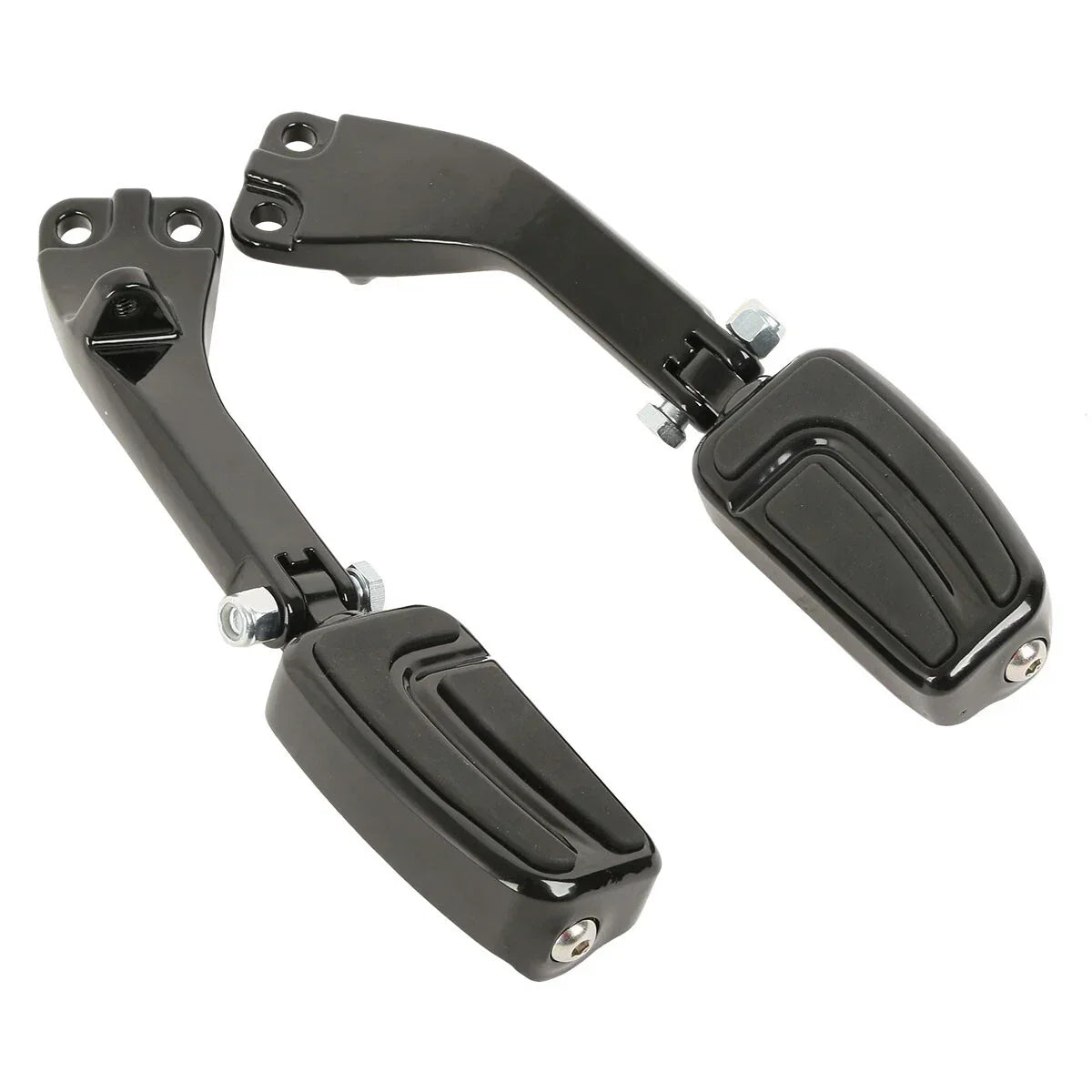 Rear Footpeg Mount Bracket for Harley Dyna 2006-2017 - Black