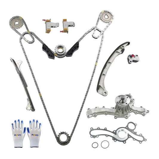 Timing Chain Kit & Water Pump for Toyota Tacoma Tundra FJ Cruiser (2003–2015)