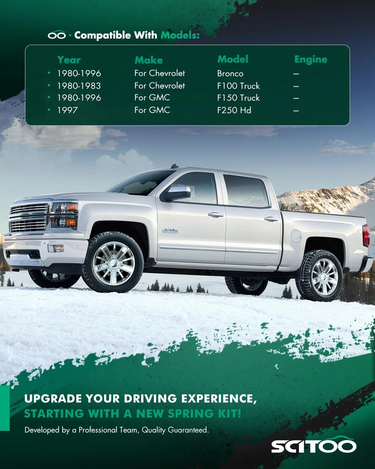 Leaf Spring Hanger Kit for Chevrolet Silverado Classic 1500 (99-07)