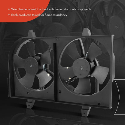 Dual Cooling Fan Assembly for Nissan Maxima (2000-2001)