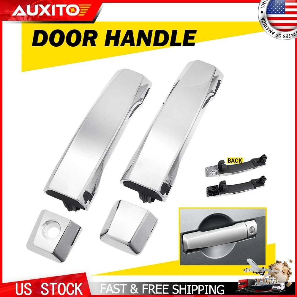 2X Chrome Outer Door Handle Set for QX56 Infiniti (2004-2010)