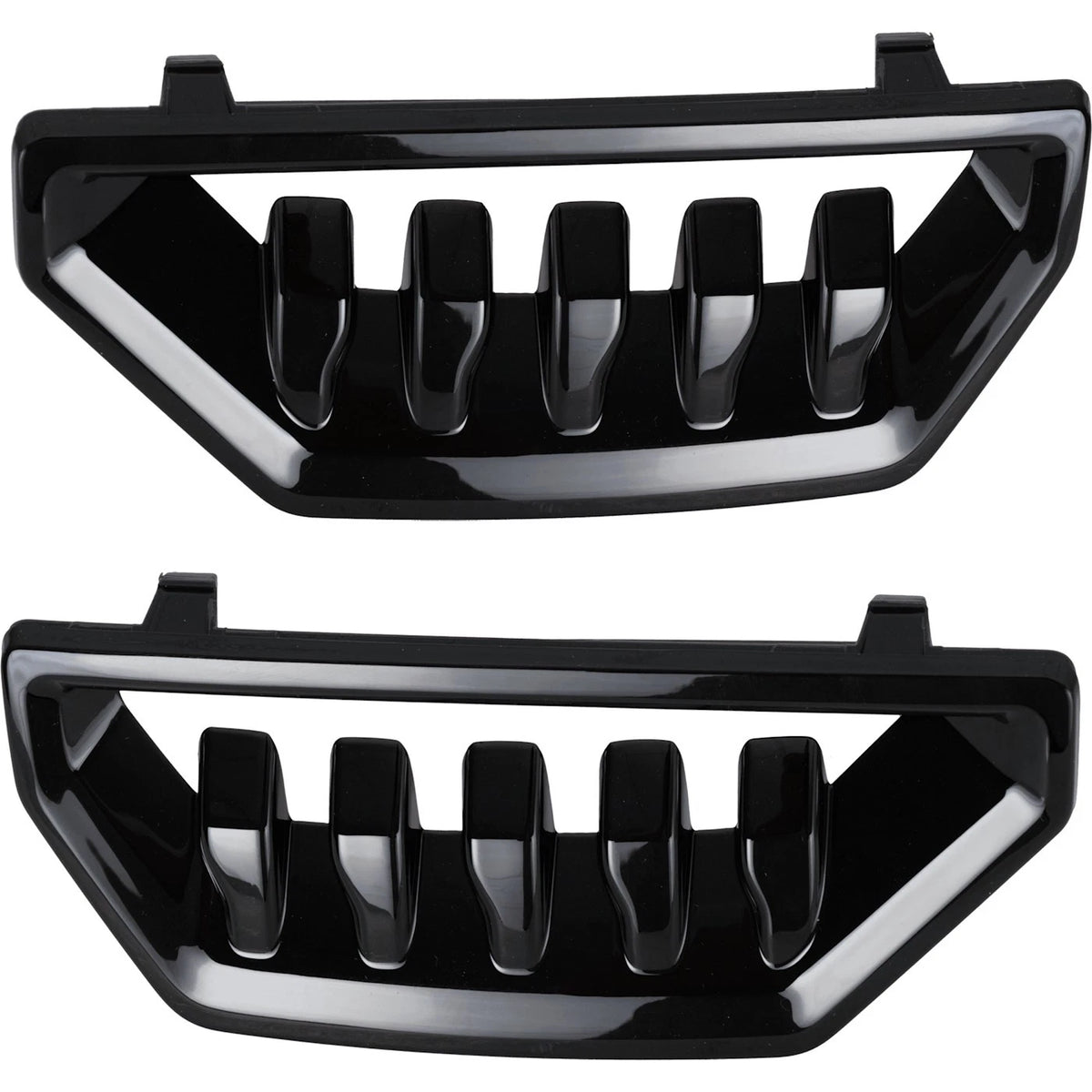 Bumper Face Bar Grilles Set of 2