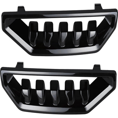 Bumper Face Bar Grilles Set of 2