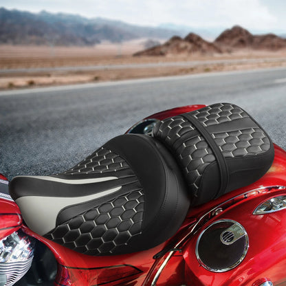 Driver Passenger Seat for Indian Chieftain Dark Horse (2016–2024), Chief Vintage (2014–2019)
