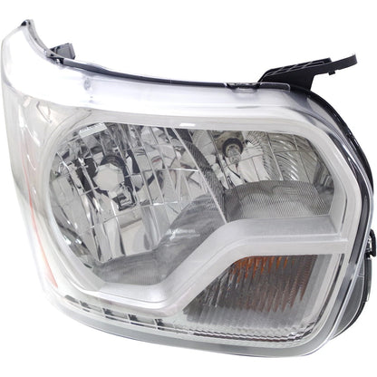 Passenger Side Headlight for Ford Transit-250 (2015–2016) Halogen with Bulb