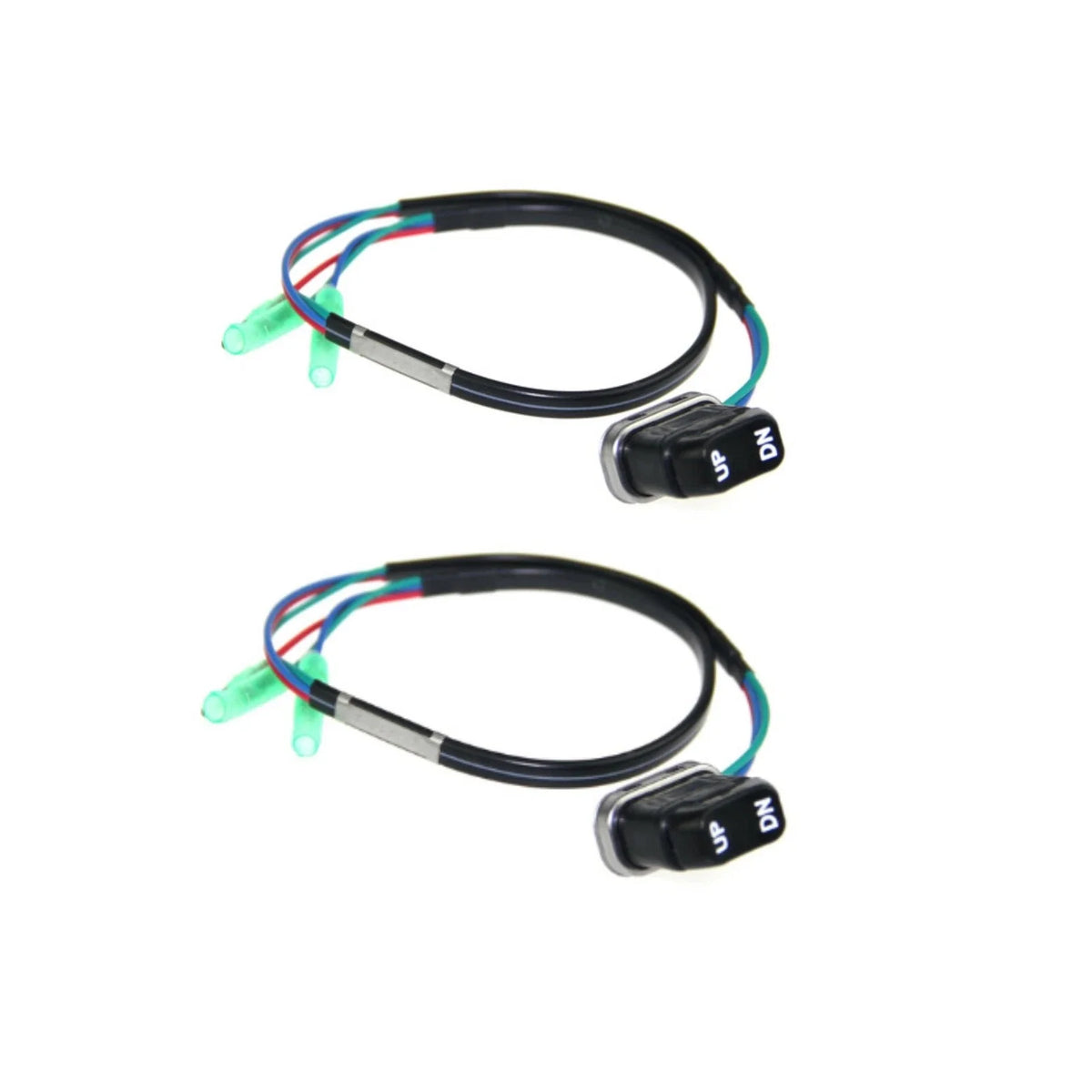 2Pcs Trim Tilt Switch for Yamaha Outboard (703-82563-02-00, 703-82563-00)