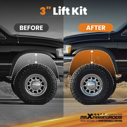3" Suspension Lift Kit with Shocks for Dodge Ram 2500 3500 4WD (2003–2013)