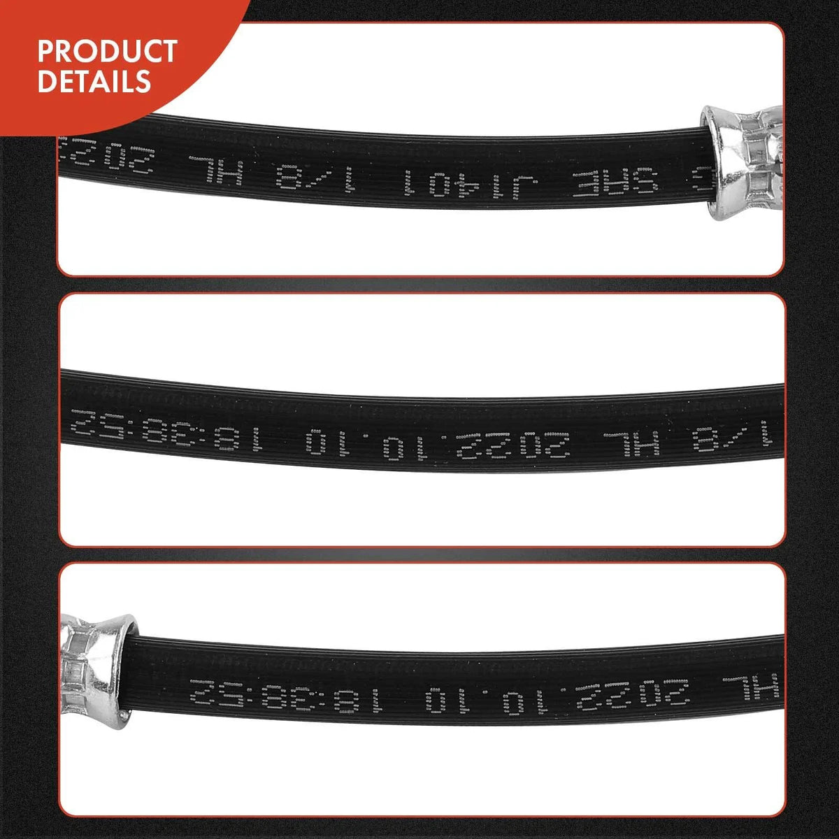 Rear Outer Hydraulic Brake Hose for Honda Accord (1994-1997) & Acura
