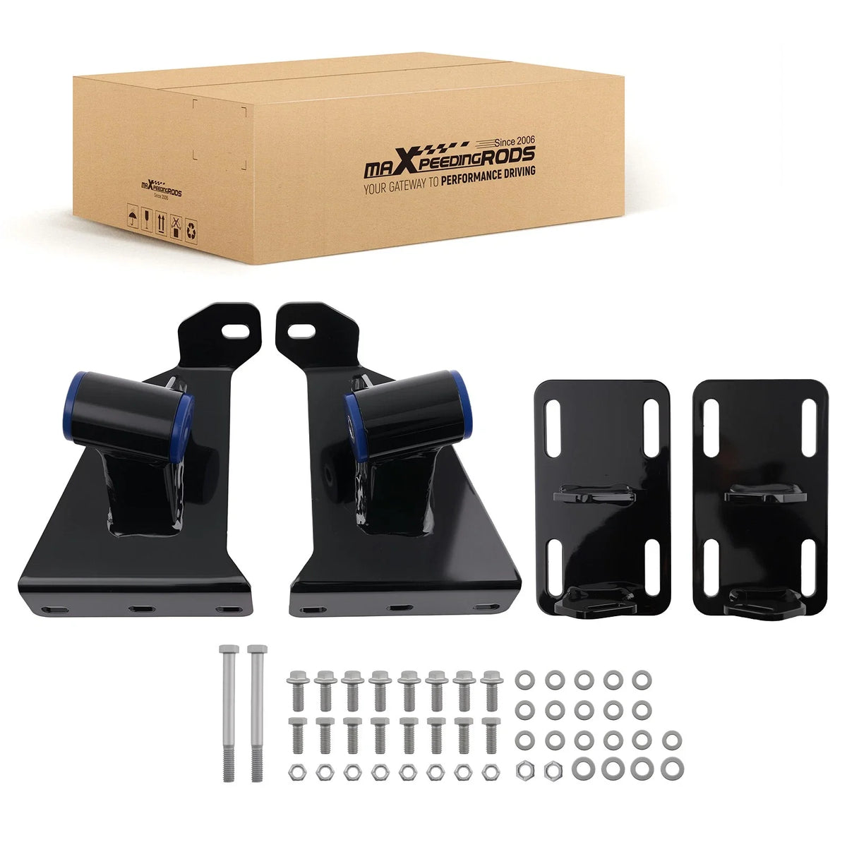 Engine Mounts Kit for Blazer Suburban Chevy C10 2WD (1963-1972) Steel