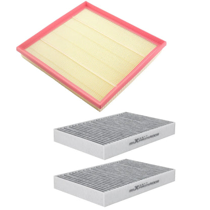 Engine Air Filter Cabin Set of 3 for BMW 530i (2017-2018) & X6 (2019)