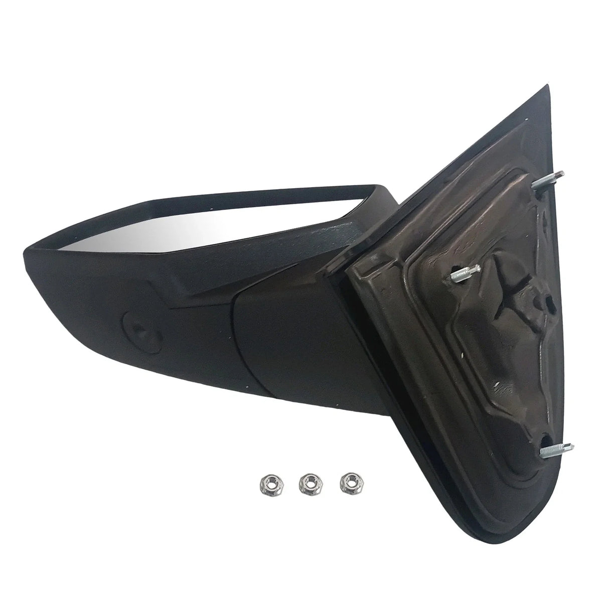 Driver Side Mirror for Chevy Silverado Sierra (2014–2019) - Textured Black Manual Fold