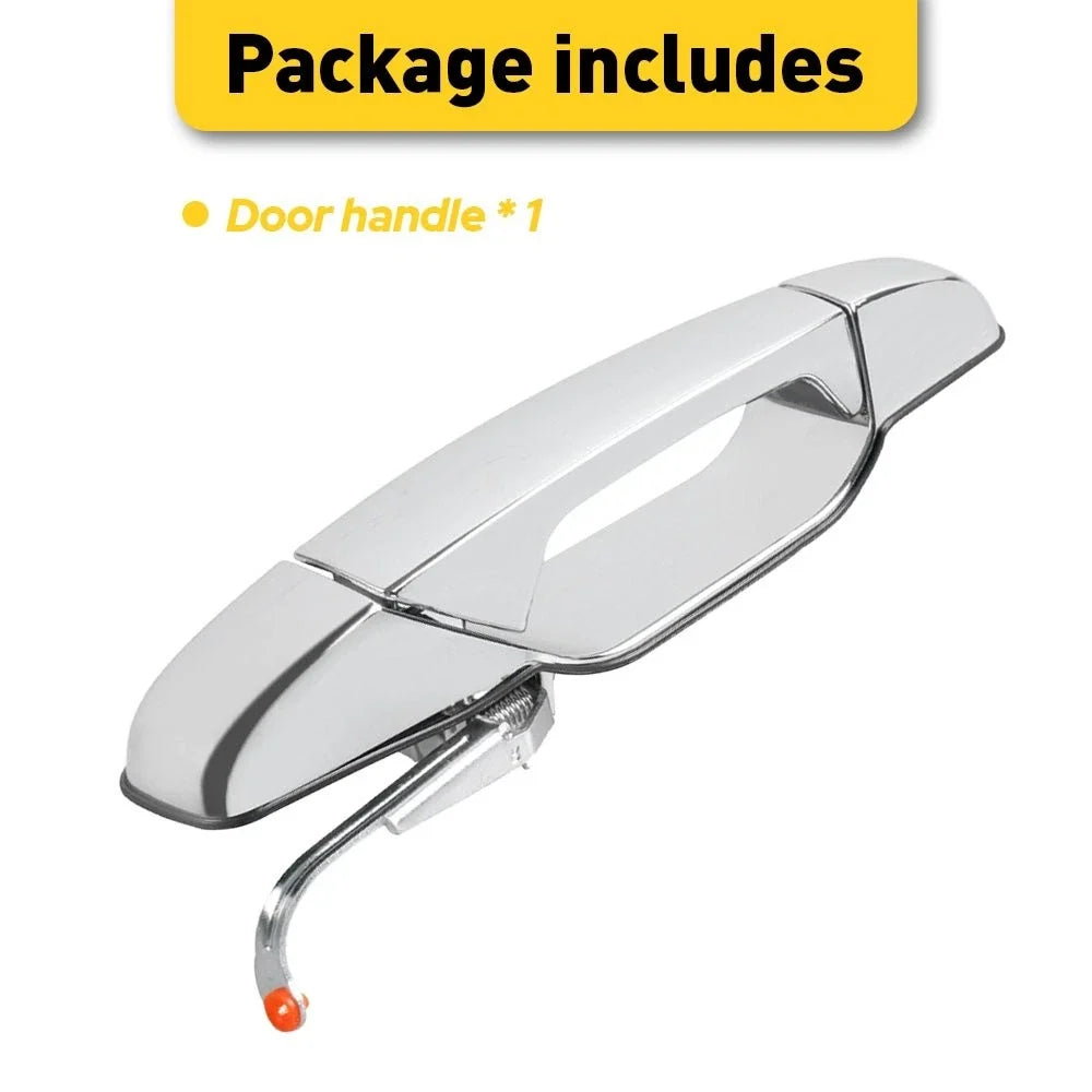 Chrome Rear Left Door Handle for 2007-2013 Cadillac Escalade, Silverado