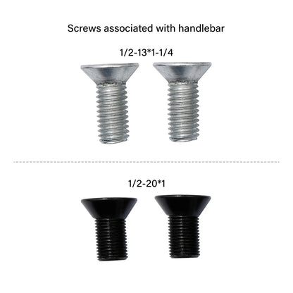 Top Clamp Handlebar Adapter for Harley Springer (3.5" 4.75" Riser)
