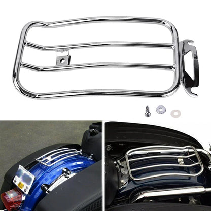 Rear Solo Seat Rack for Touring Harley Road King Street Glide 1997-2015