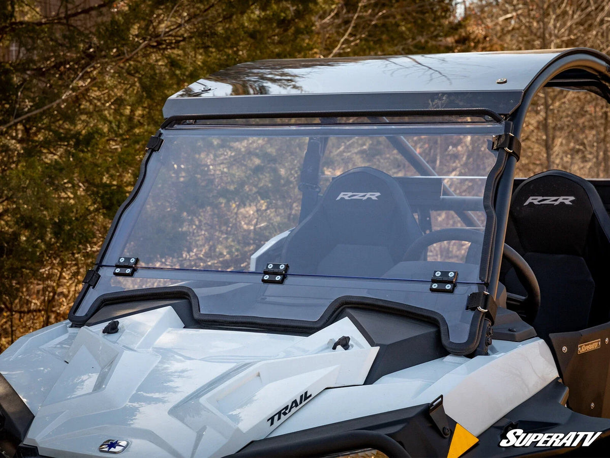 Scratch Resistant Windshield for Flip Down RZR Trail S 1000 2018-2023