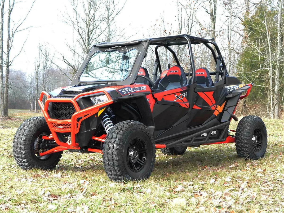 Rock Slider Nerf Bars for Polaris RZR XP 4 1000 (2014–2023) - Wrinkle Black