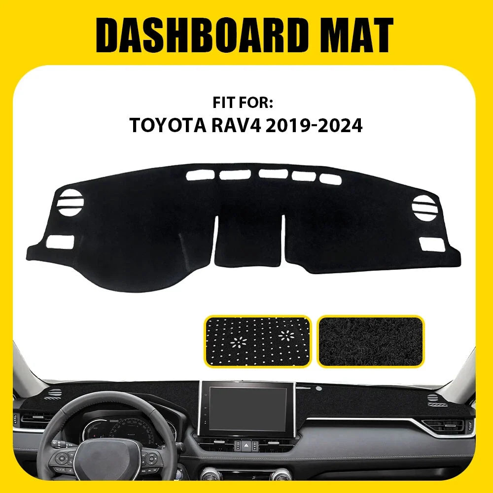 DashMat Cover for Dash in Toyota RAV4 (2019 to 2024)