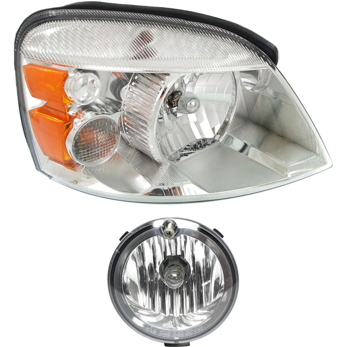 Headlight Kit for Ford Freestar (2004–2007) Passenger Side