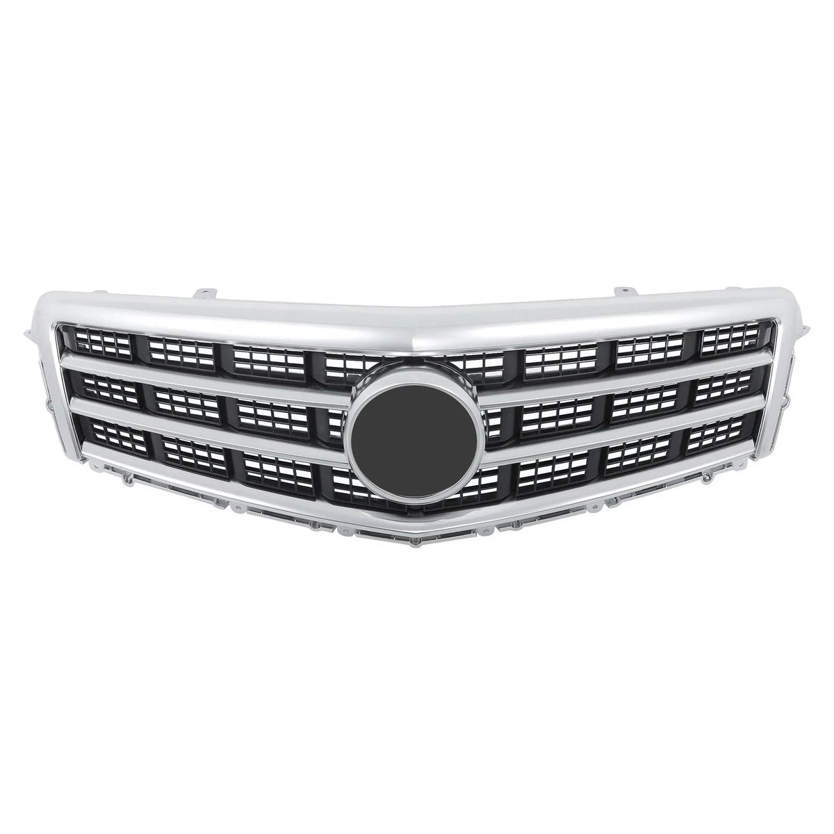 Matte Chrome Upper Grille for Front Bumper - Cadillac ATS 2013-2014