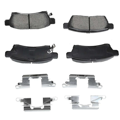 Rear Brake Pads and Disc Rotors Set for Frontier/Xterra 2005-2019