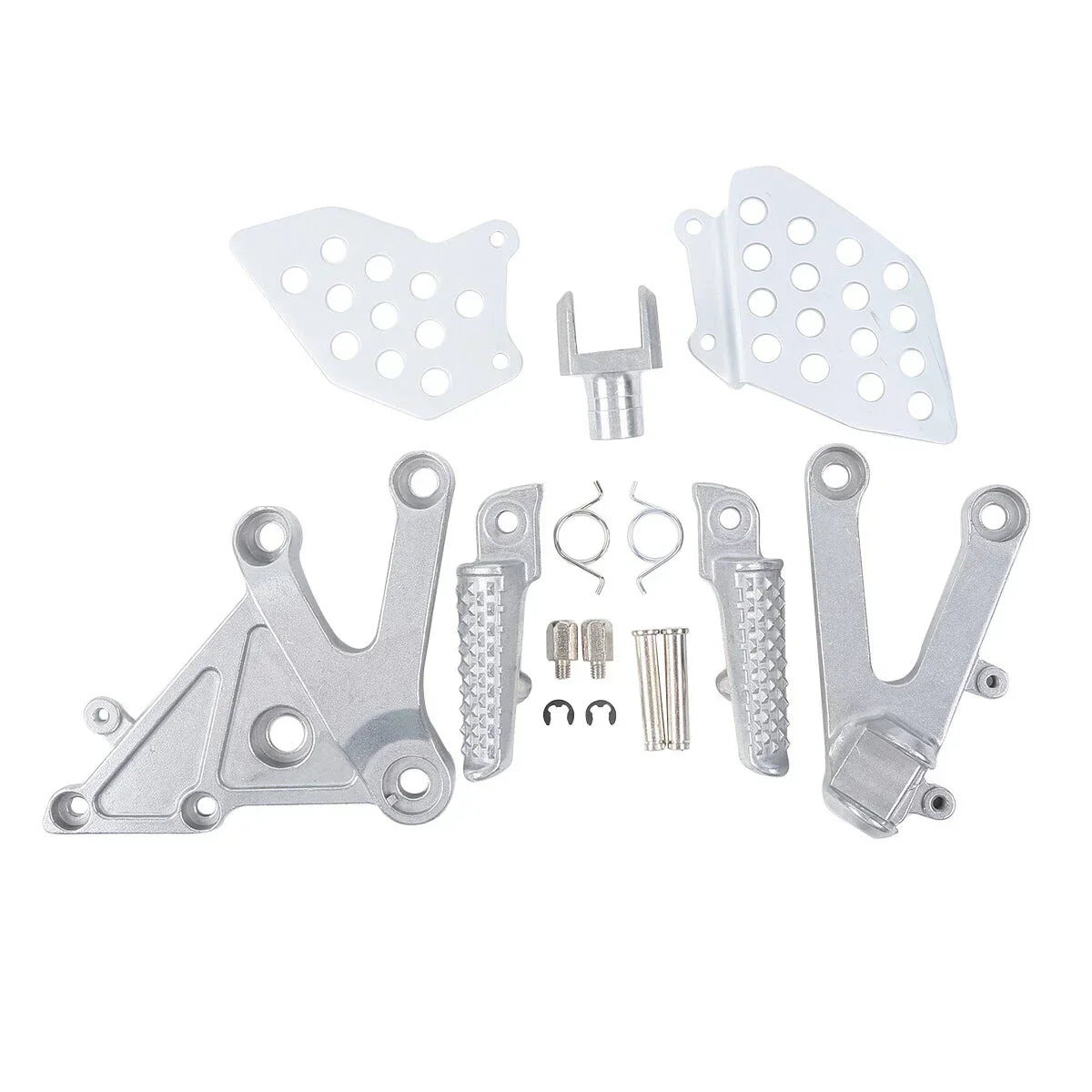 Silver Front Foot Pegs for 2003-2006 Honda CBR600RR