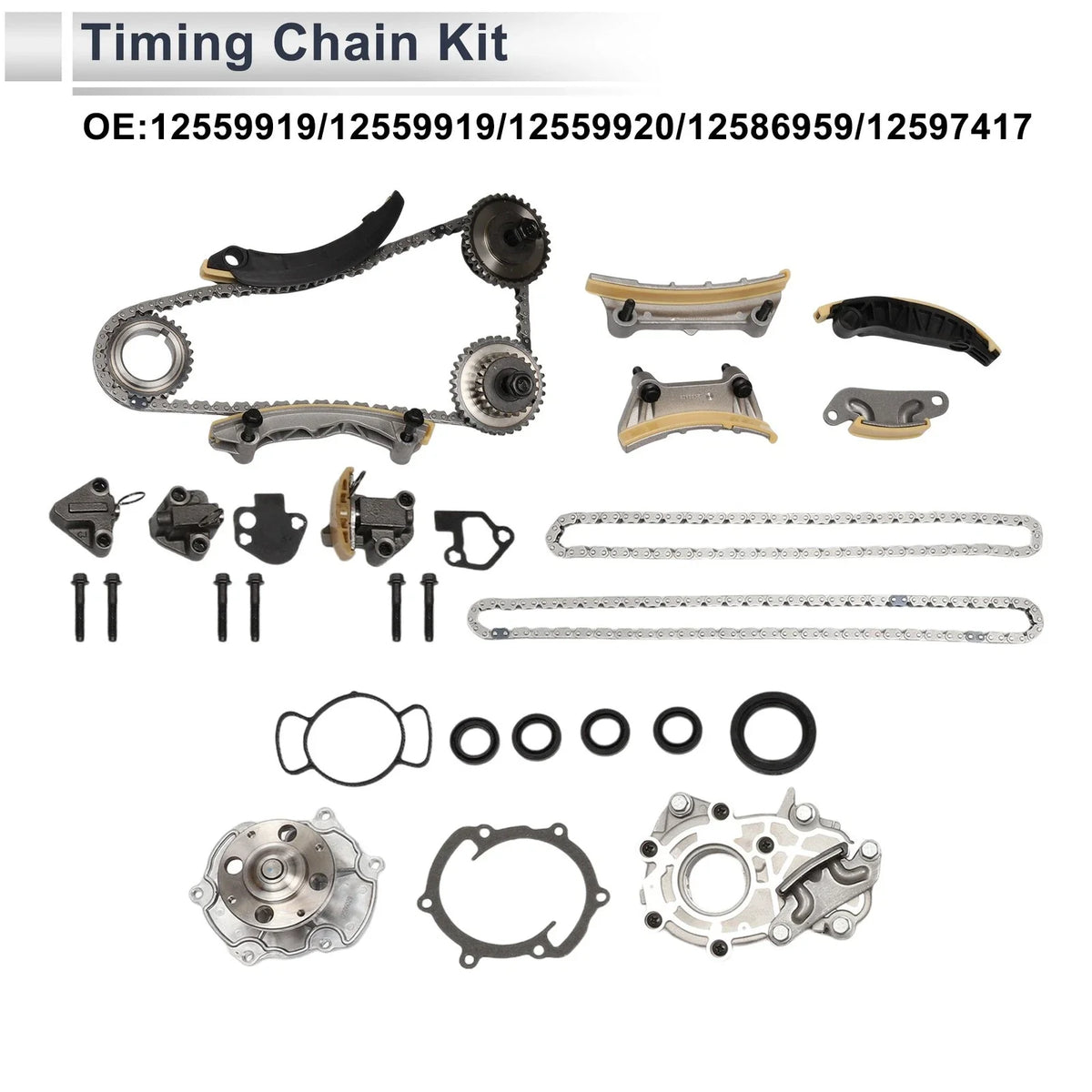 Timing Chain Kit No. 12597417 for Buick Pontiac 